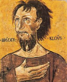 Kunstgemälde von Bruder Klaus